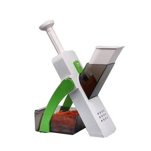 Safe Vegetable Slicer with Storage Basket