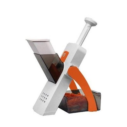 Safe Vegetable Slicer with Storage Basket