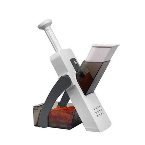 Safe Vegetable Slicer with Storage Basket