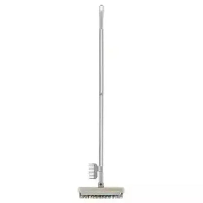 Cleaning Silicone Brush Scrub Brushes Khaki  Long Handle Silicone Floor Scrub Brush – Dondepiso 