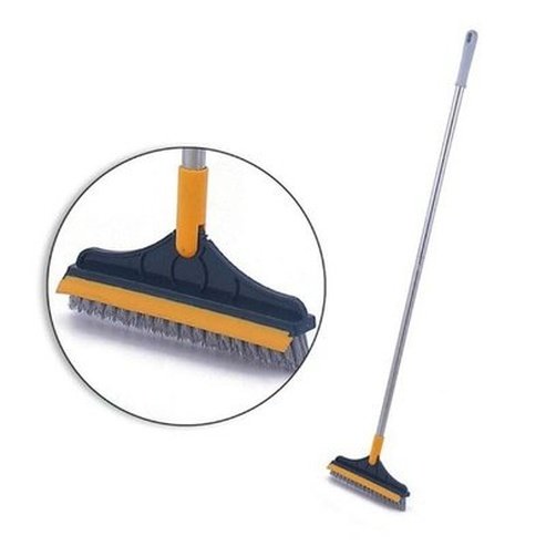 1-pcs Rotating Crevice Brush Bathroom Kitchen Floor Crevice Cleaning Brush Brushes Long Handle Stiff Broom Mop for Washing Windows Toilet Brush. Scrub Brushes.