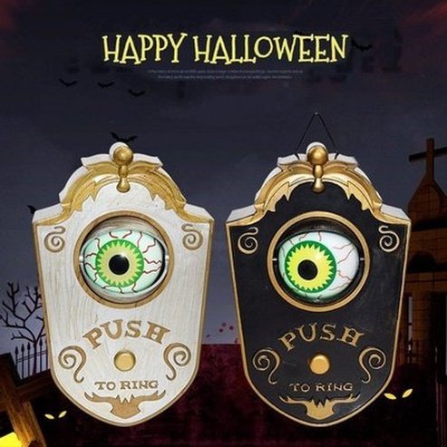 Halloween Horror Eye Ringer Seasonal & Holiday Decorations Halloween One-Eyed Doorbell Sound Horror · Dondepiso