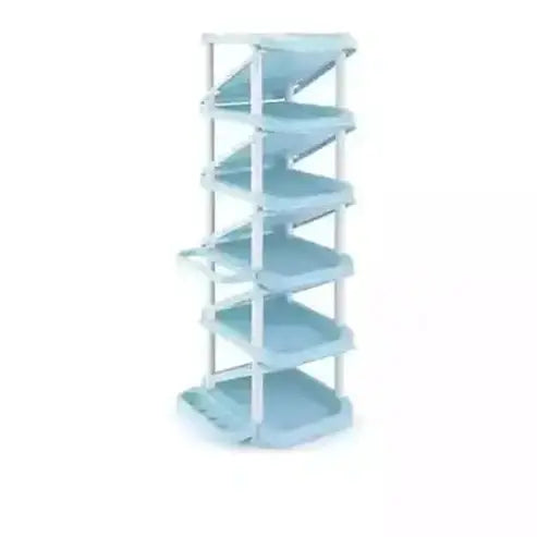 Combination Shoe Rack Shoe Racks & Organizers Blue Multilayer durable plastic combination shoe rack · Dondepiso