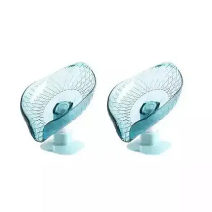 Bathroom Soap Dish Soap Dishes & Holders 2PCS green / China 2PCS Suction Cup Soap dish For bathroom Shower – Dondepiso