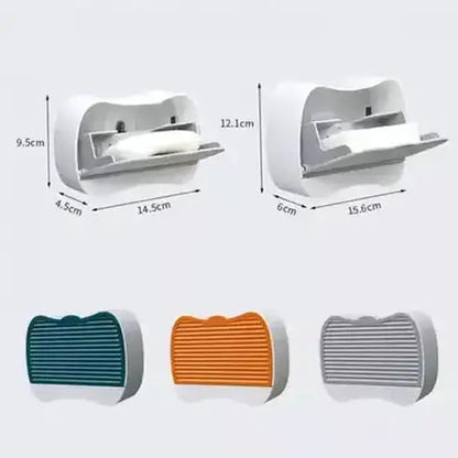 Wall Soap Case Soap Dishes & Holders Durable Wall Soap Storage Case with lid · Dondepiso