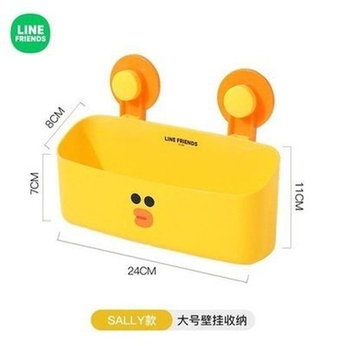 LINE FRIENDS Bathroom Soap Box Soap Dishes & Holders Sally LINE FRIENDS Cartoon Brown Sally Bathroom Soap Box - Dondepiso