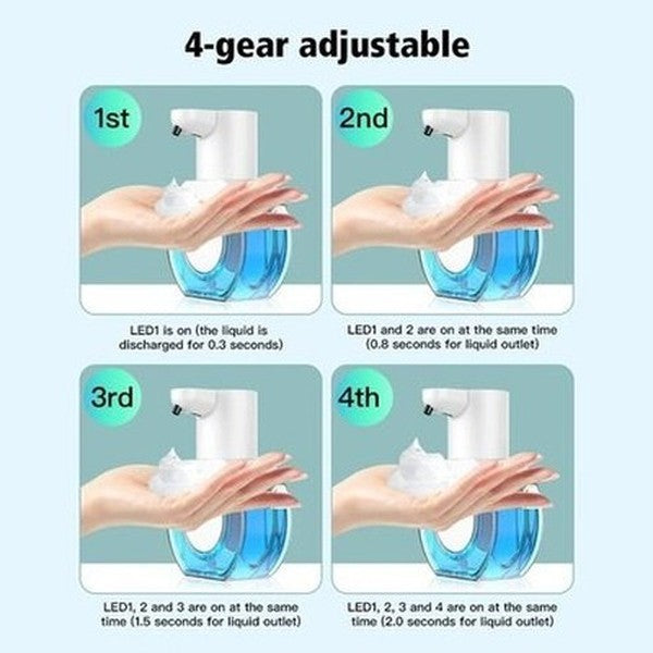 Automatic Soap Dispenser Soap & Lotion Dispensers White