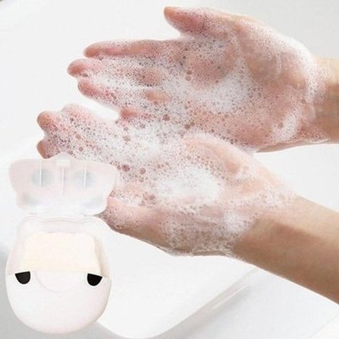 Cartoon Paper Soap Soap & Lotion Dispensers Hand Washing Instant Paper Soap Towel Box · Dondepiso