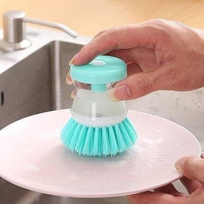 Automatic Soap Scourer Sponges & Scouring Pads Dish Scourer With Automatic Soap Dispenser · Dondepiso