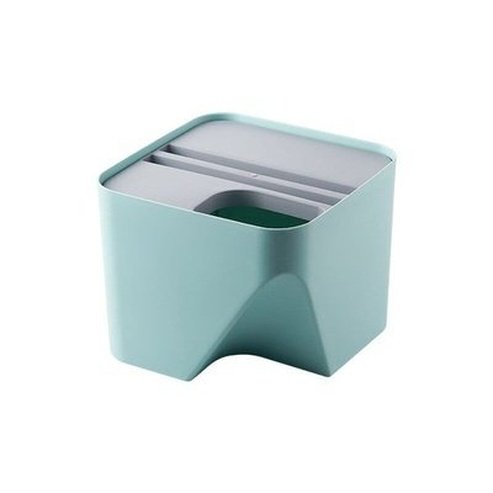 Stackable Trash Can 10L-blue Stackable Trash Can – Dondepiso