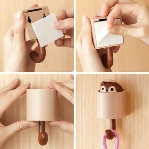 Cartoon Storage Hook Storage Hooks & Racks Cartoon Storage Hook Key Holder – Dondepiso