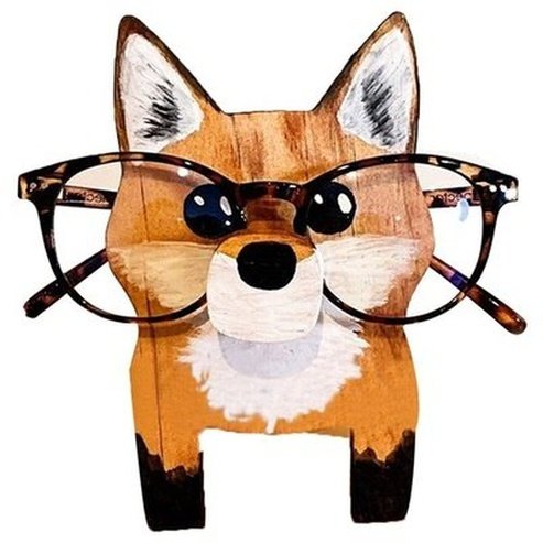 Cartoon Glasses Rack Storage Hooks & Racks A Kawaii Wooden Cartoon Animal Glasses Rack · Dondepiso