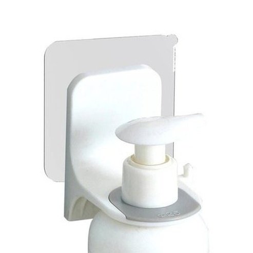 Bathroom Rack Shampoo Bottle Storage Hooks & Racks White / China Wall Mount Bathroom Rack Shampoo Bottle · Dondepiso