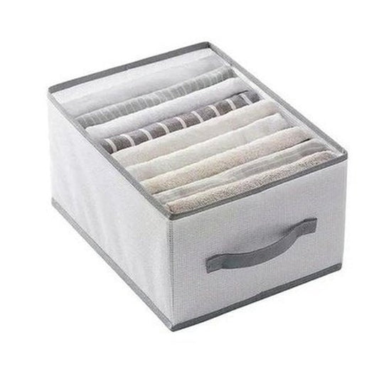 Jeans Organizer for Clothes Storage, Underwear, Socks, T-Shirts, Pants - Home Storage Solution