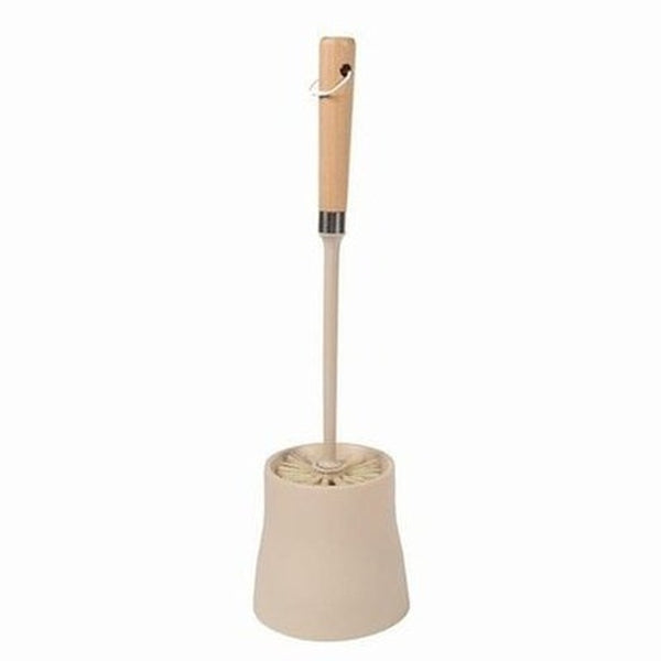 Nylon Toilet Brush Toilet Brushes & Holders Style 1 Wooden Handle Nylon Head Toilet Cleaning Brush · Dondepiso