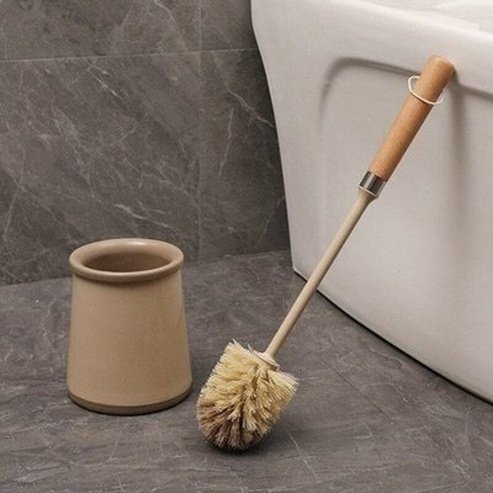 Nylon Toilet Brush Toilet Brushes & Holders Wooden Handle Nylon Head Toilet Cleaning Brush · Dondepiso