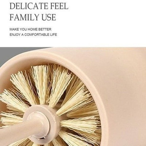 Nylon Toilet Brush Toilet Brushes & Holders Wooden Handle Nylon Head Toilet Cleaning Brush · Dondepiso