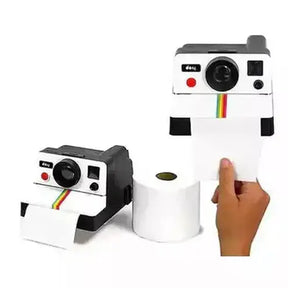 Polaroid Roll Paper Box Toilet Paper Holders White Hanging Retro Polaroid Roll Paper Box · Dondepiso