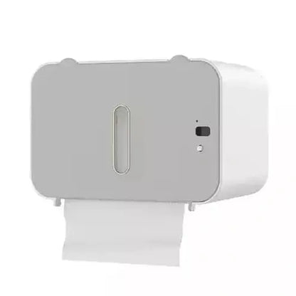 Induction Toilet Paper Holder Toilet Paper Holders Gray Smart Induction Toilet Paper Dispenser Box – Dondepiso
