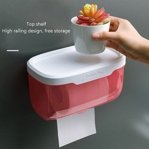 Wall Toilet Paper Holder Toilet Paper Holders Grey Wall Mount Toilet Roll Paper Holder - Dondepiso