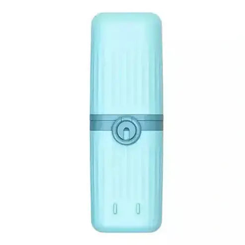 Toothbrush Storage Case Toothbrush Holders Light Blue Magnetic Suction Cup Toothbrush Storage Case · Dondepiso