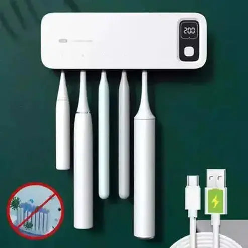 Toothbrush Sterilizer Holder Toothbrush Holders Wall Smart Sterilizer Toothbrush Holder – Dondepiso