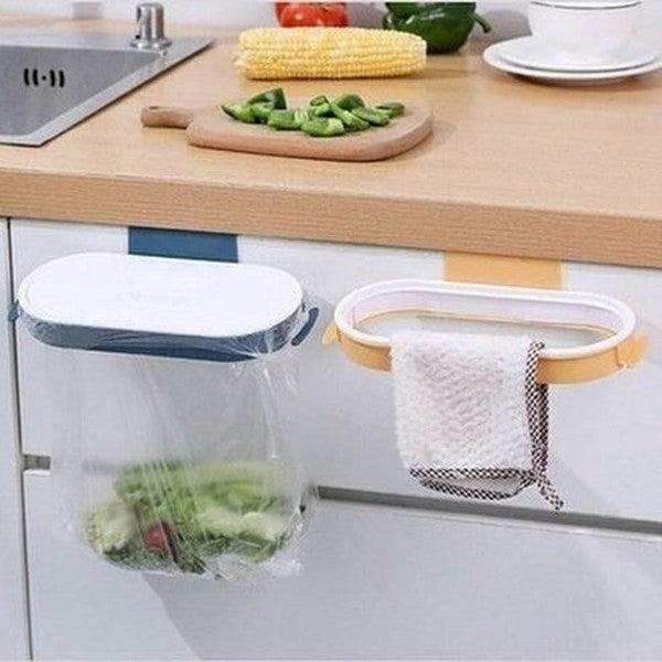 Garbage Hanging Bag Trash Cans & Wastebaskets Hanging Garbage Rack Storage Bag · Dondepiso