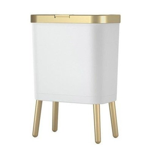 Decor Trash Can Trash Cans & Wastebaskets White Large Capacity Decorative Trash Can · Dondepiso