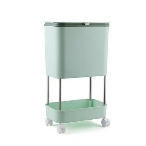 Multi-layer Dustbin Trash Cans & Wastebaskets 2-tier green Multi-layer Recycling Dustbin – Dondepiso
