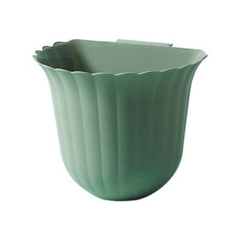 Flower Trash Can Trash Cans & Wastebaskets Wall-Mounted Plastic Flower Trash Can – Dondepiso
