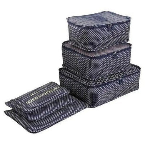 Travel Organizer Bags Storage & Organization navy Portable Luggage Clothes Tidy Bags – Dondepiso