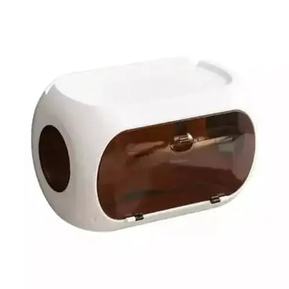 Wall Toilet Paper Holder Toilet Paper Holders Brown Hanging Wall Mount Toilet Roll Holder – Dondepiso