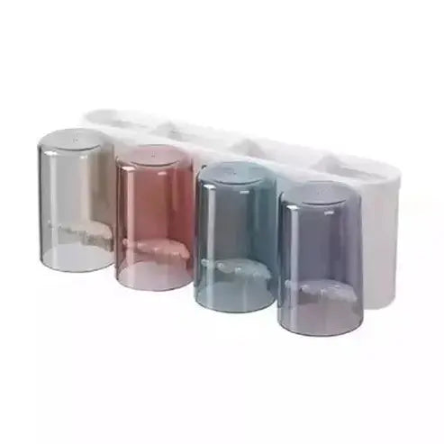 Wall Toothbrush Holder Toothbrush Holders Toothbrush Rack and Toothpaste Dispenser Box · Dondepiso