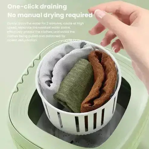 Underwear Washer Dryer Washing Machines Mini Underwear washer dryer with bucket – Dondepiso