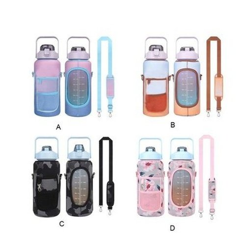 Hiking Bottle With Cover Water Bottles Water Bottle Carrier For Hiking With Strap · Dondepiso
