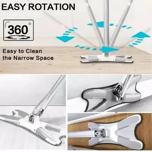 X-Type Mop Mops X-Type 360 Spin Lazy Floor Mop – Dondepiso