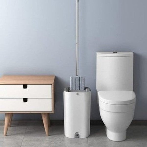 Xiaomi Double Bucket Mop Mops White Xiaomi Double Bucket Flat Mop Hard Floor – Dondepiso